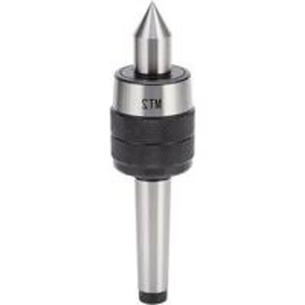 Contre-pointe tournante MT2 en acier rectifié, précision de 0.005 mm