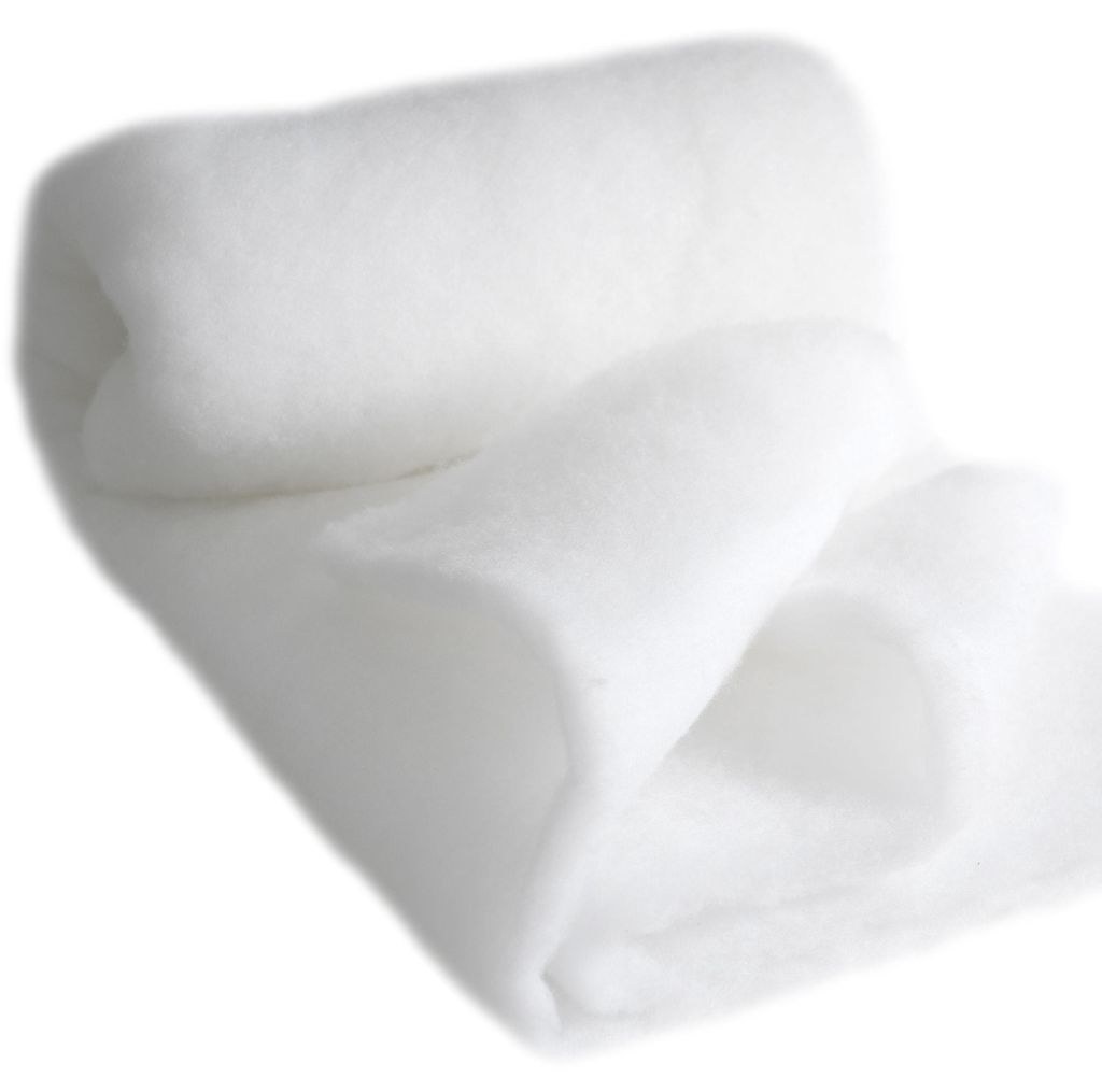 Volumenvlies 250g /m² 160 cm Breit 25mm dick Polstervlies Watte für Krabbeldecke Polsterwatte Vlieswatte Füllung