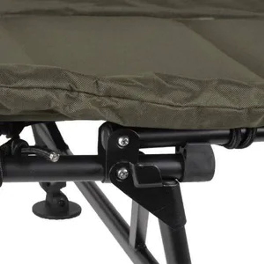 Traxis Flat BedChair 6-Bein - Campingbett - Karpfenliege - Produktbild 