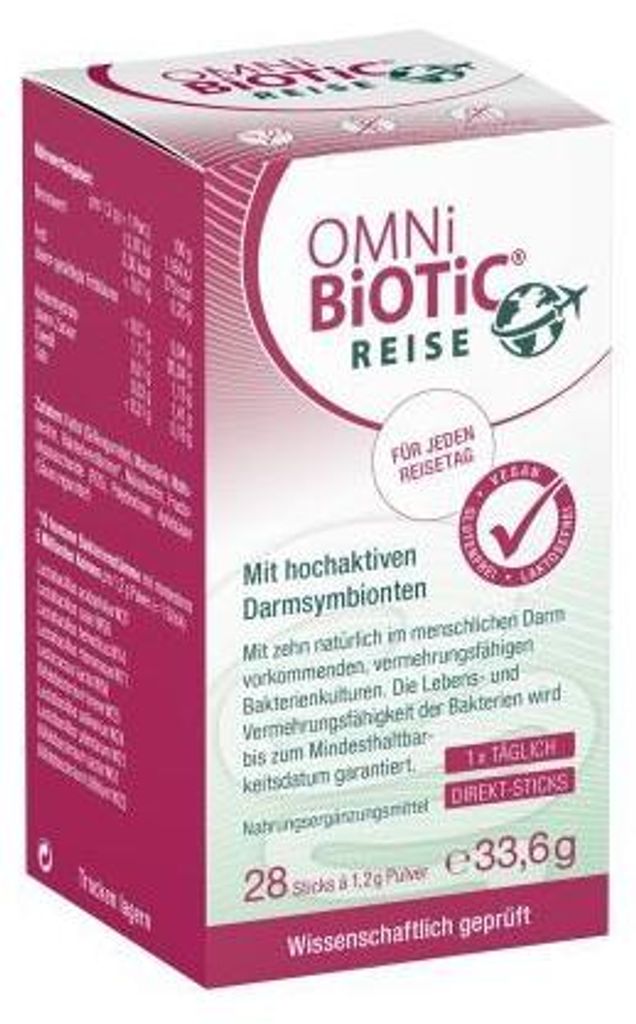 Omni Biotic Reise Pulver Sticks 28X1.2 g Produktbild 