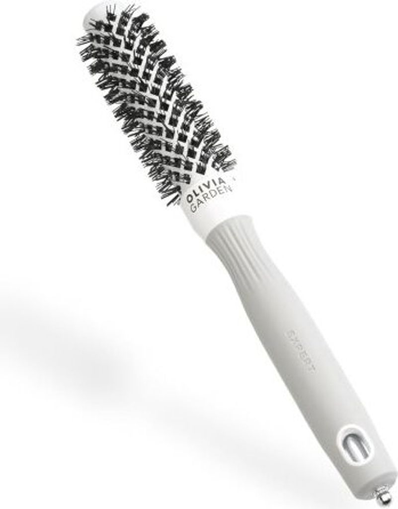 Olivia Garden Blowout Shine - Weiß&Grau Haarbürste 20 mm Produktbild 