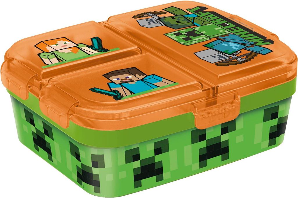 Minecraft - Creeper - Lunch Box Wielokomorowy Zdjęcie produktu 