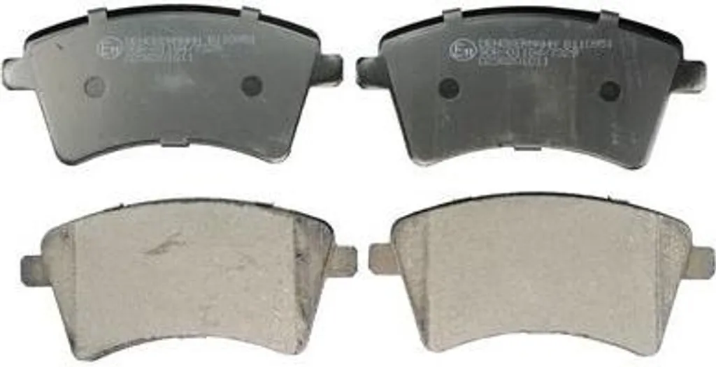 Plaquettes de Frein Silencieuses DENCKERMANN B110951 pour Renault