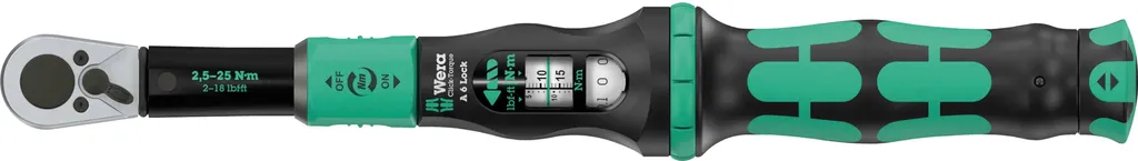 Clé dynamométrique pour vélo et moto Wera 330 mm haute précision