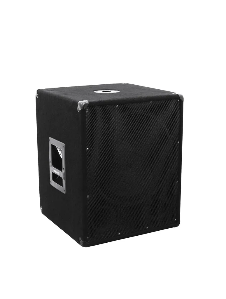 Omnitronic BX-1550 Subwoofer avec Boomer de 38cm et Châssis Renforcé