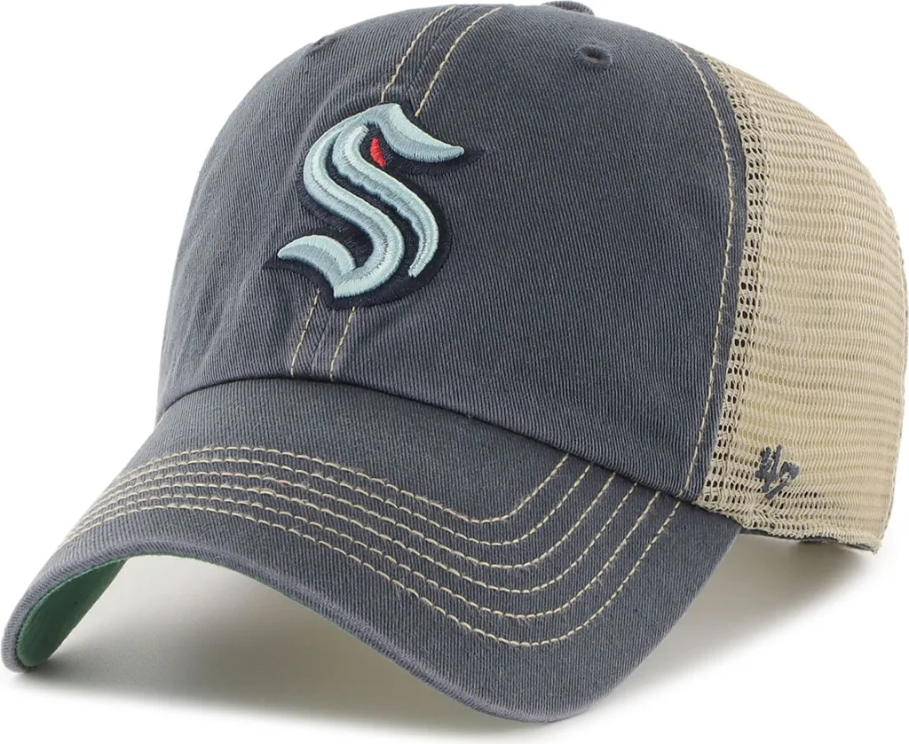 47 Brand Trucker Vintage Cap - TRAWLER Seattle Kraken navy