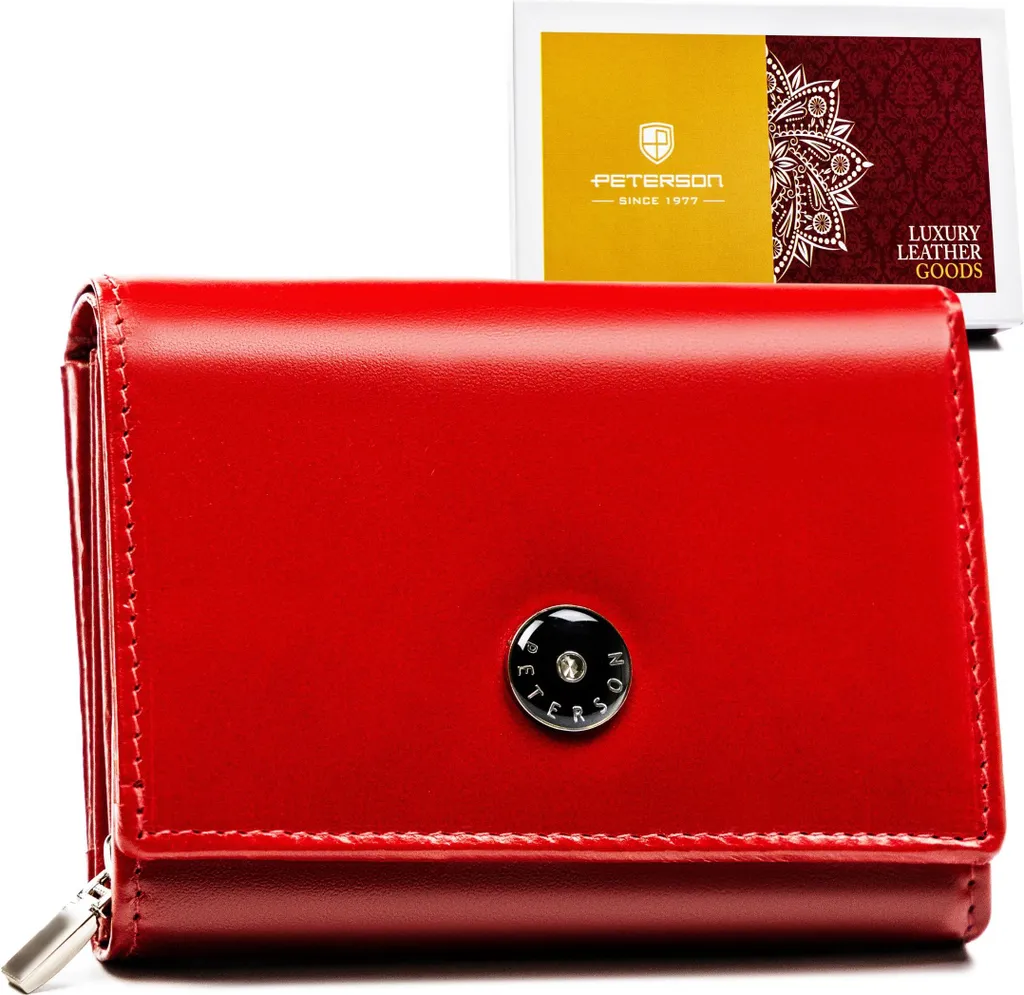 Portafoglio Peterson PTN74892NGV77043: Lusso in Pelle e Design RFID