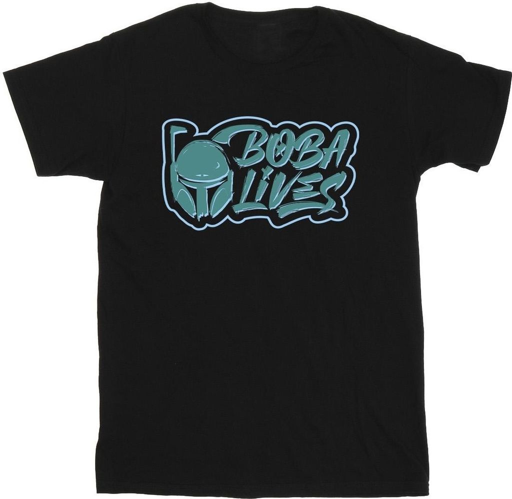 Star Wars - "The Book Of Boba Fett Lives" T-Shirt für Produktbild 