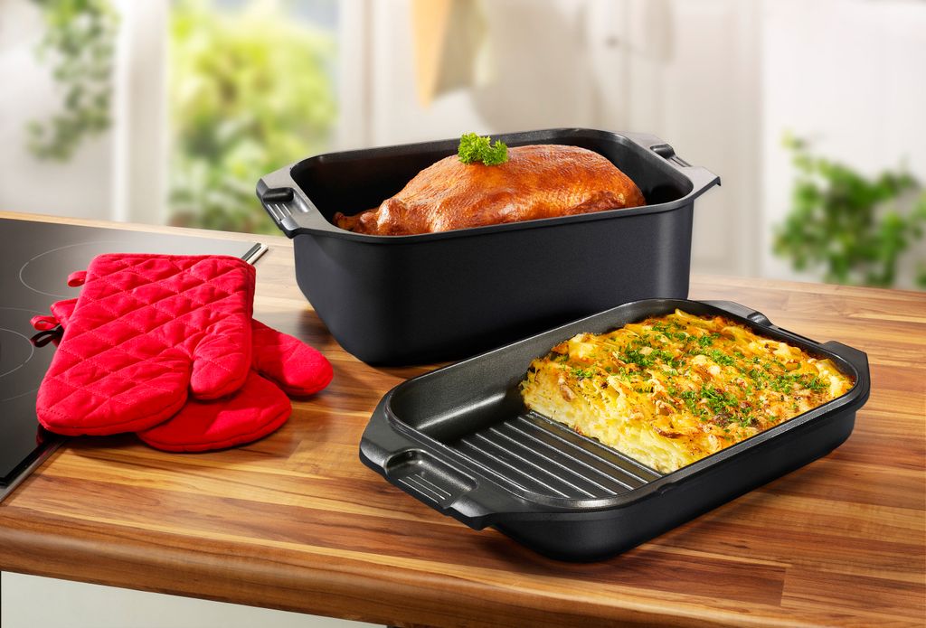 Karcher Bräter 2in1 (Aluguss, 8,7 Liter, inkl. Deckel und Produktbild 7