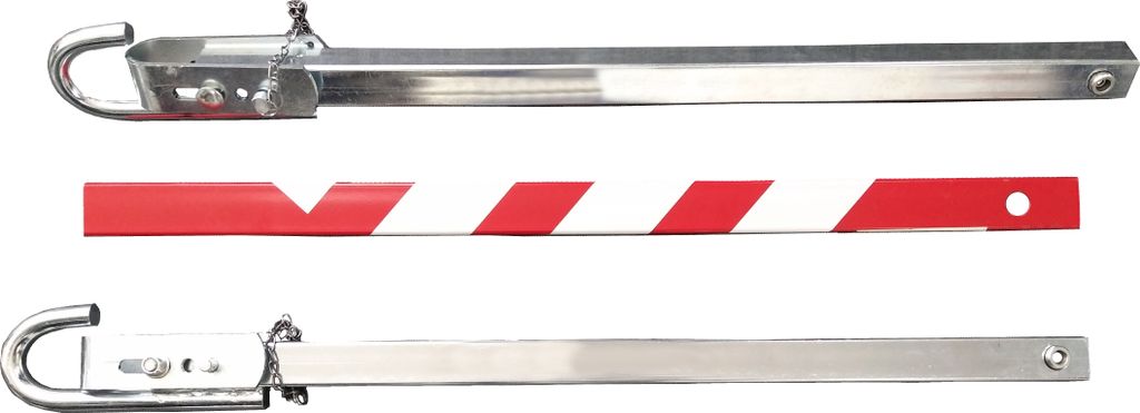 Abschleppstange STA verz.L75xB1990xH60mm 5,1kg rot-weiß HP Produktbild 