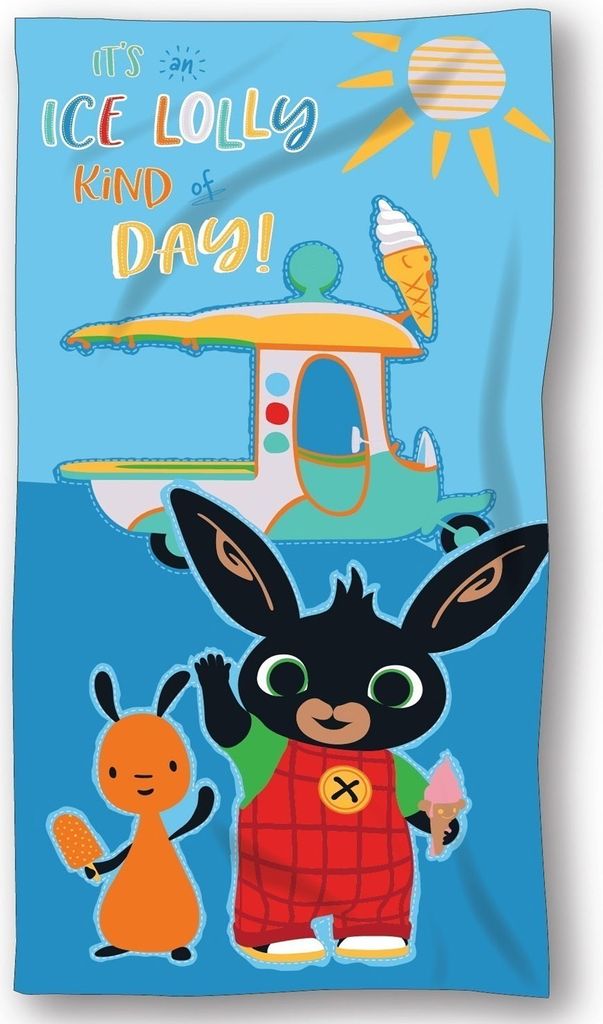 Serviette de plage enfants Bing Bunny lapin Flop lapin en Image du produit 