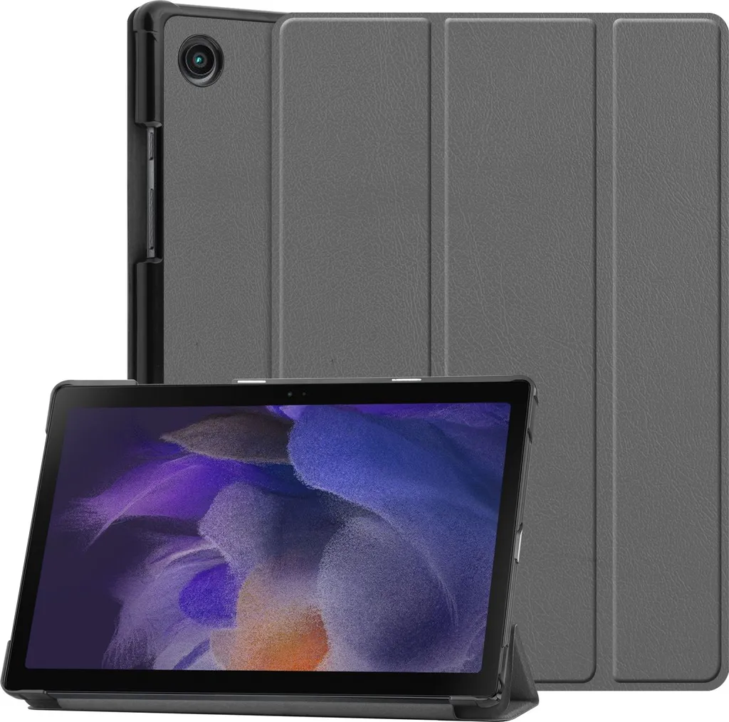 INF Custodia Tri-Fold per Samsung Galaxy Tab Grigio scuro Modello 3
