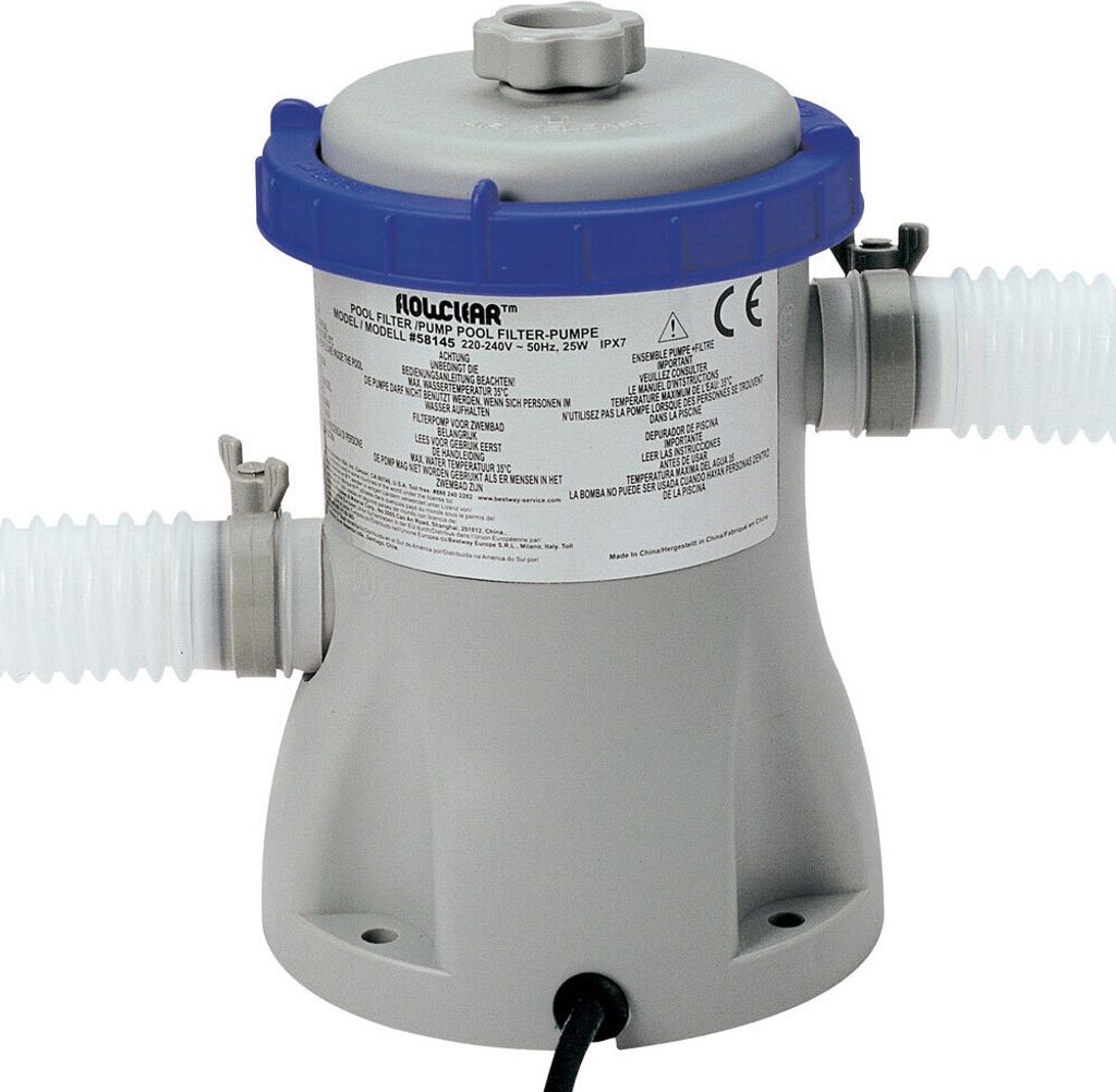 BESTWAY Flowclear Zwembadfilterpomp met cartridgefilter Productafbeelding 