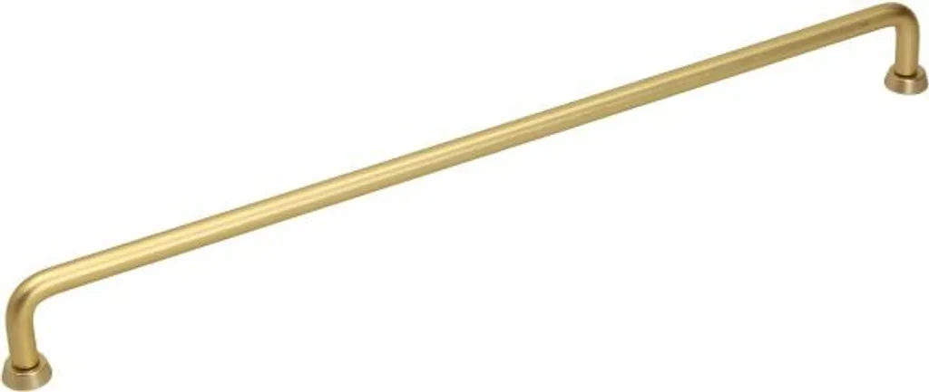 Oro Spazzolato e Design: La Maniglia 320mm US18 per Case di Lusso