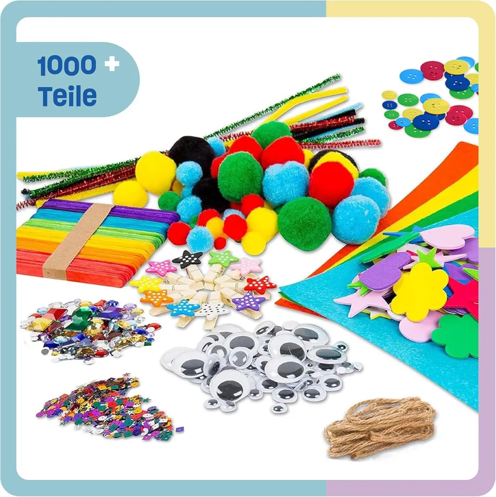 Projets de Bricolage pour Enfants : Coffret Starter Set Loisirs Créatifs
