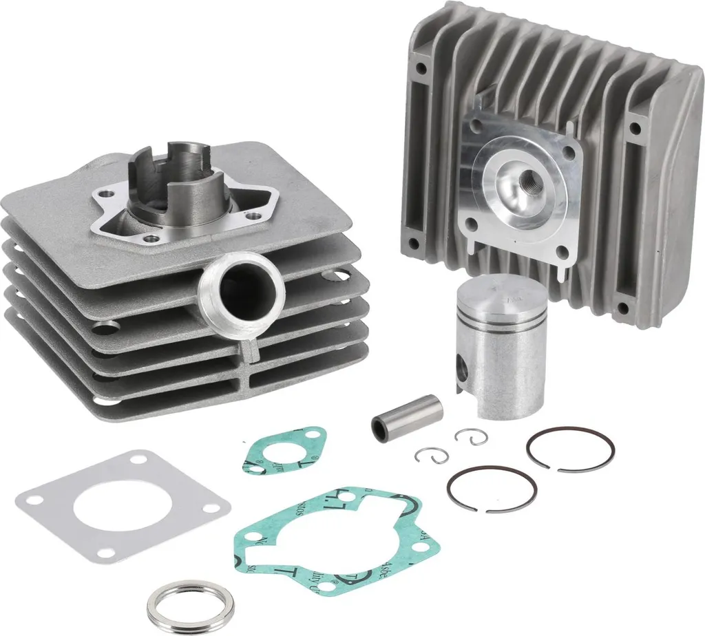 Restauration Moteur Simson : Kit Cylindre Piston Culasse 50cc 60km/h