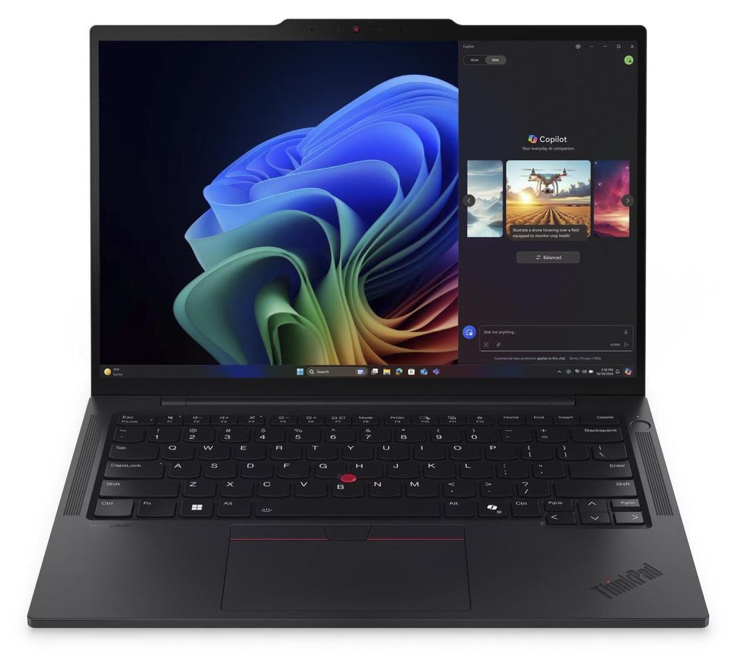 Lenovo ThinkPad T14s Gen 6 (AMD) Copilot+ PC, AMD Ryzen AI 7, 2 GHz, 35,6 cm (14"), 1920 x 1200 Pixel, 32 GB, 1 TB