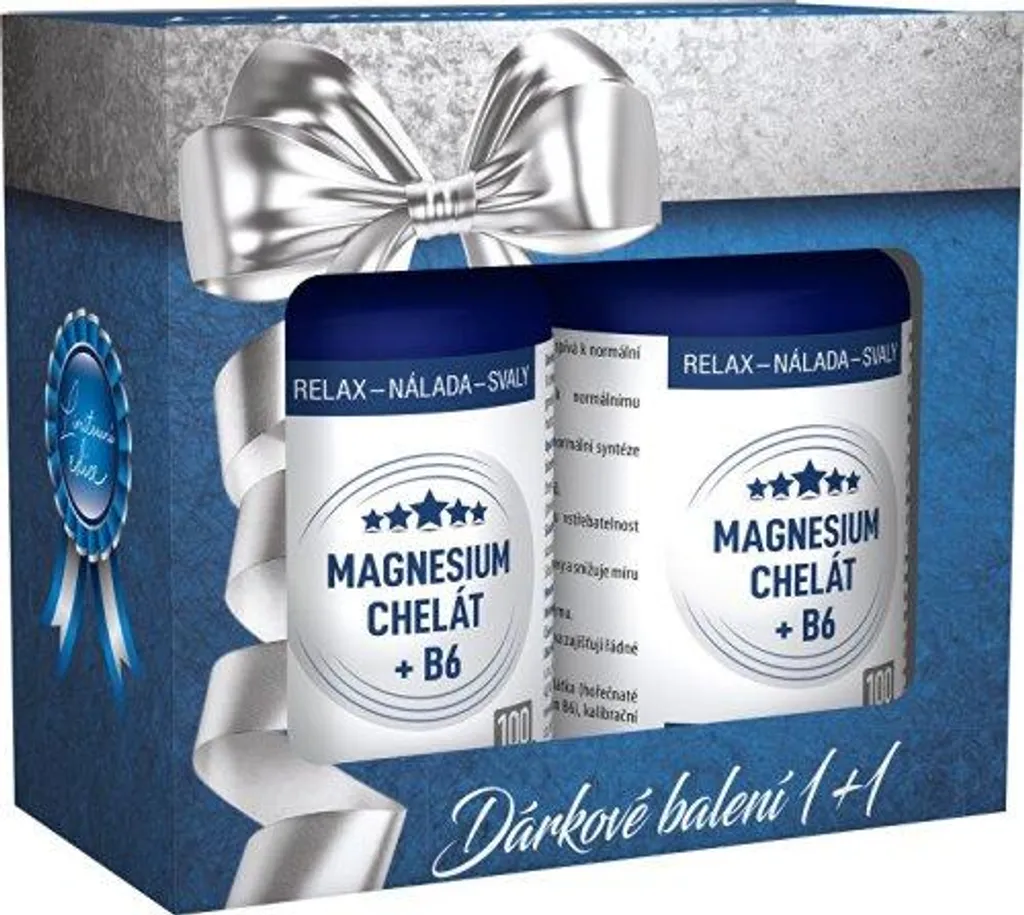 Magnésium et B6 pour équilibre nerveux et musculaire - 2x 100 gélules