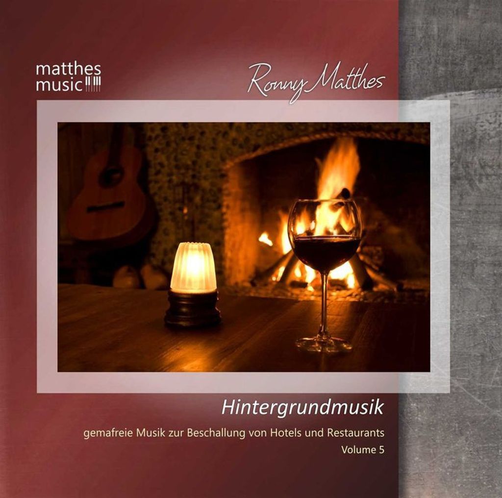 Hintergrundmusik (Vol. 5): Gemafreie Musik zur Beschallung von Hotels & Restaurants (Klaviermusik, Jazz & Barmusik)