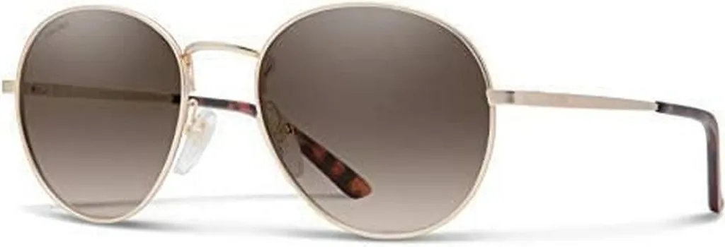 Smith Prep Lunettes de soleil monture dorée et verres marron cat 3