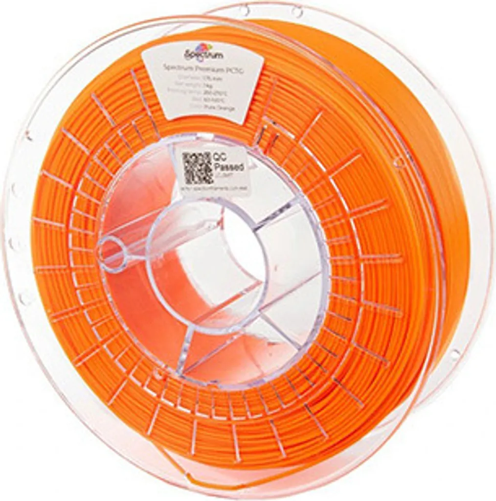 Spectrum 80662 Filamento 3D 1kg - Arancione Alta Efficienza 1.75mm