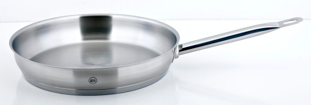 PRO-X Bratpfanne, Durchmesser: 20 cm, Edelstahl rostfrei Produktbild 