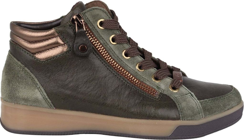 Ara ROM Damen Schnürstiefelette in Grün, Größe 5.5 Produktbild 32