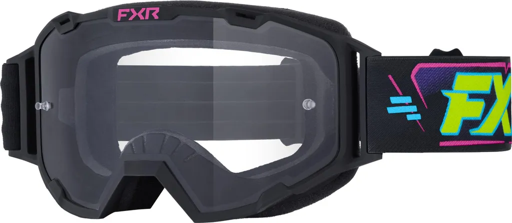 Masque de motocross FXR Maverick Prime Sketchy - Écran anti-buée performant