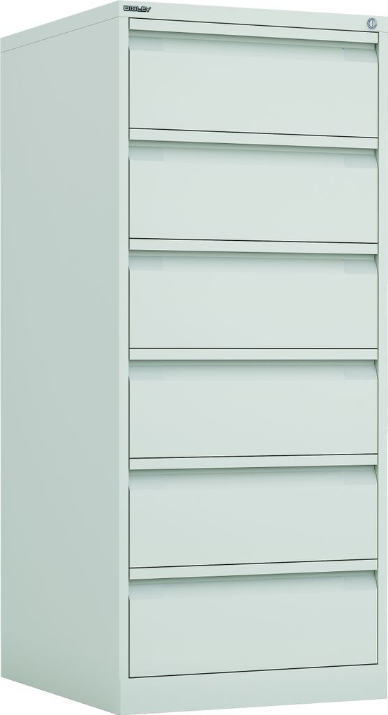 Bisley ECO Karteischrank DIN-A5 - Farbe: Reinweiß