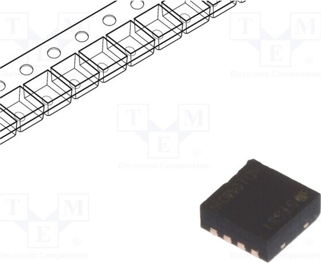 1x Sensor: Temperatur 2,4÷5,5VDC Geh: Eigenschaften: AEC-Q100 31A-DIS-B Feuchtigk