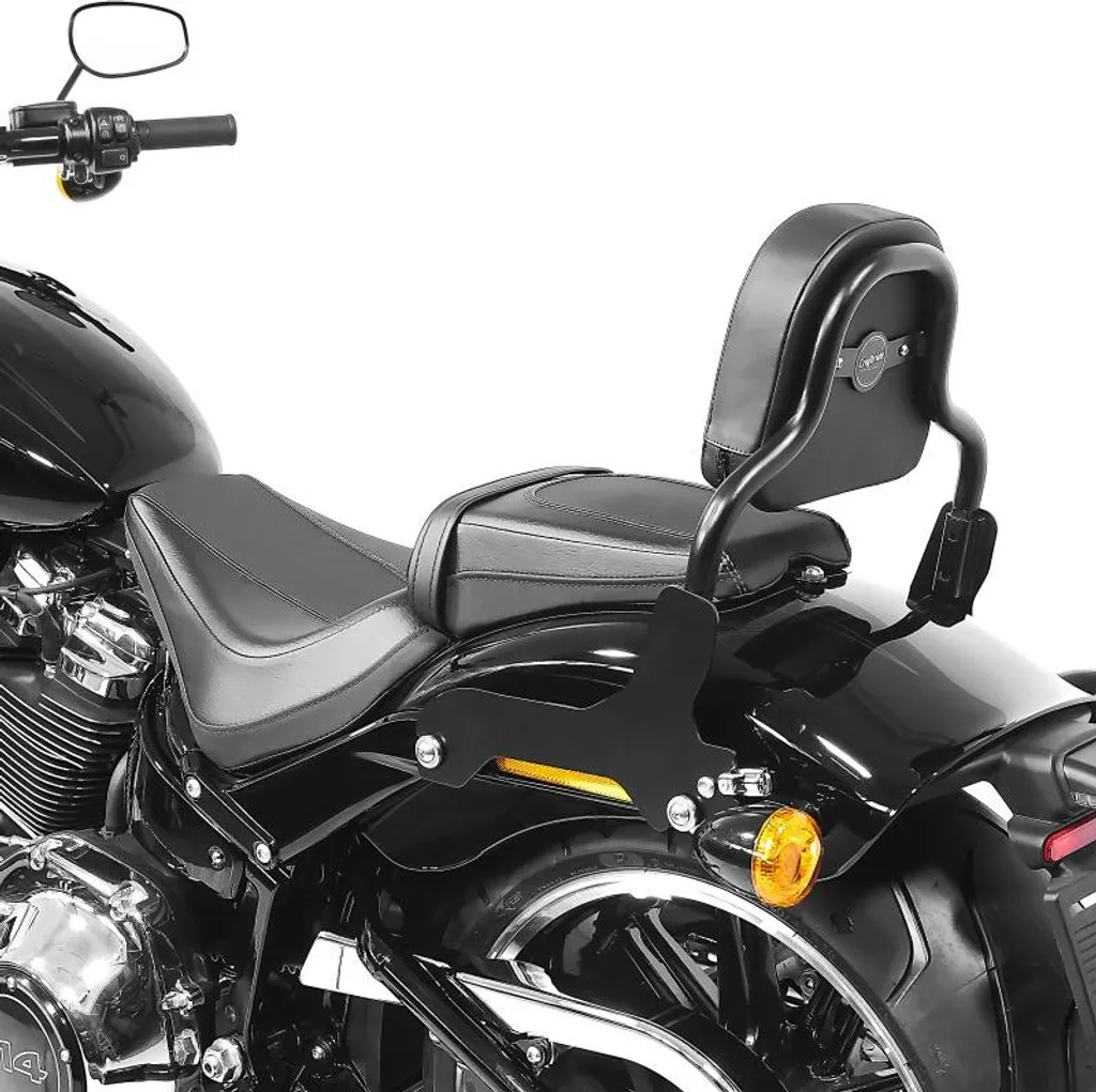 Sissy Bar Noir CSS Robuste avec Dossier pour Harley Breakout 18-25 - 4