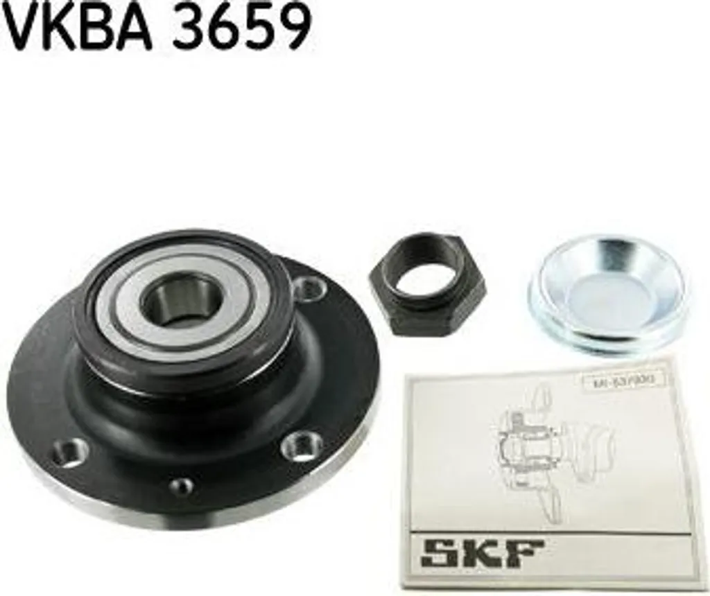 Supprimer le Bruit de Roulement Arrière C2 C3 206 avec le Kit VKBA 3659