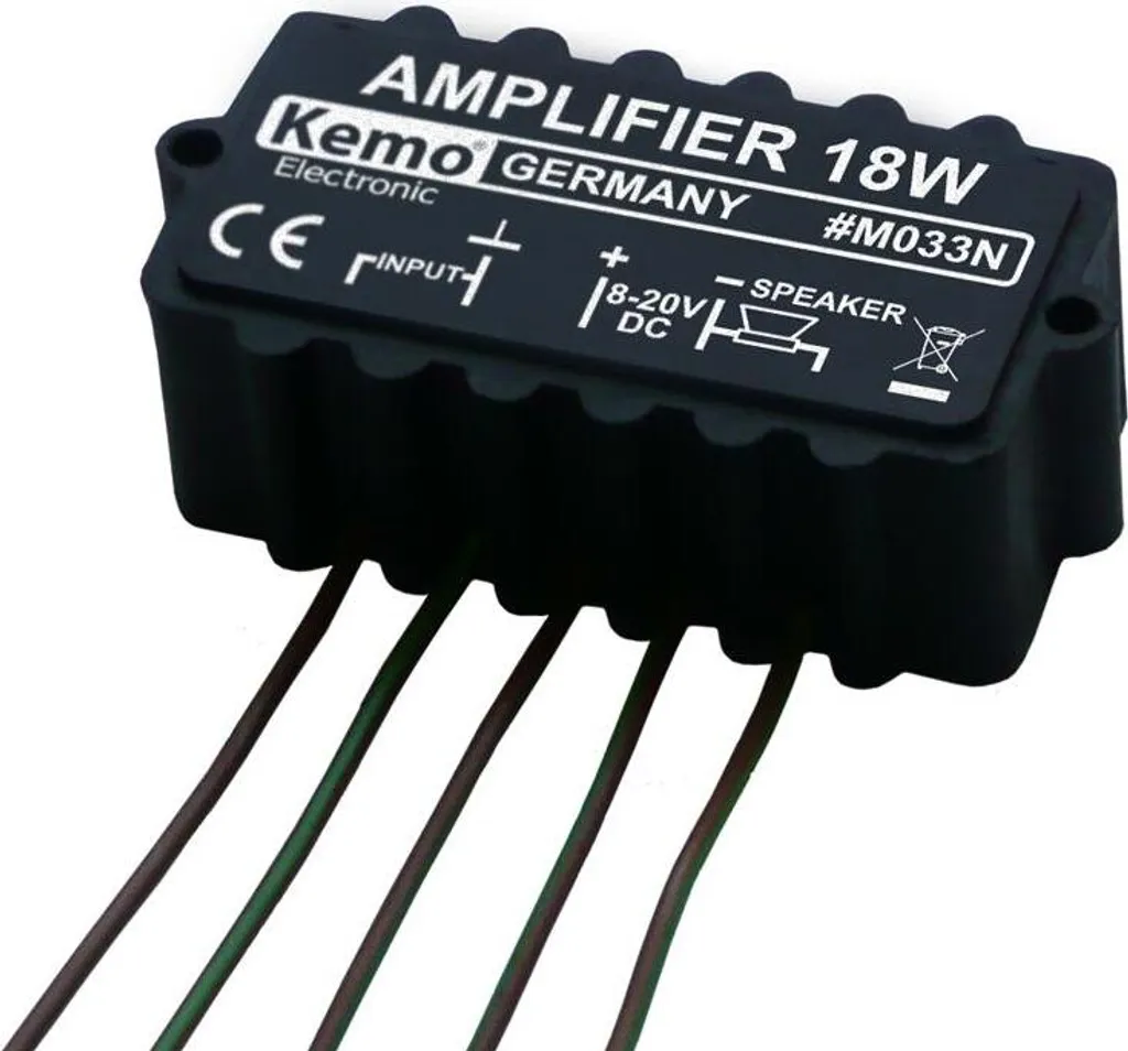 Module Amplificateur 18W 6-20V : Solution Anti-Distorsion pour Petits Audio
