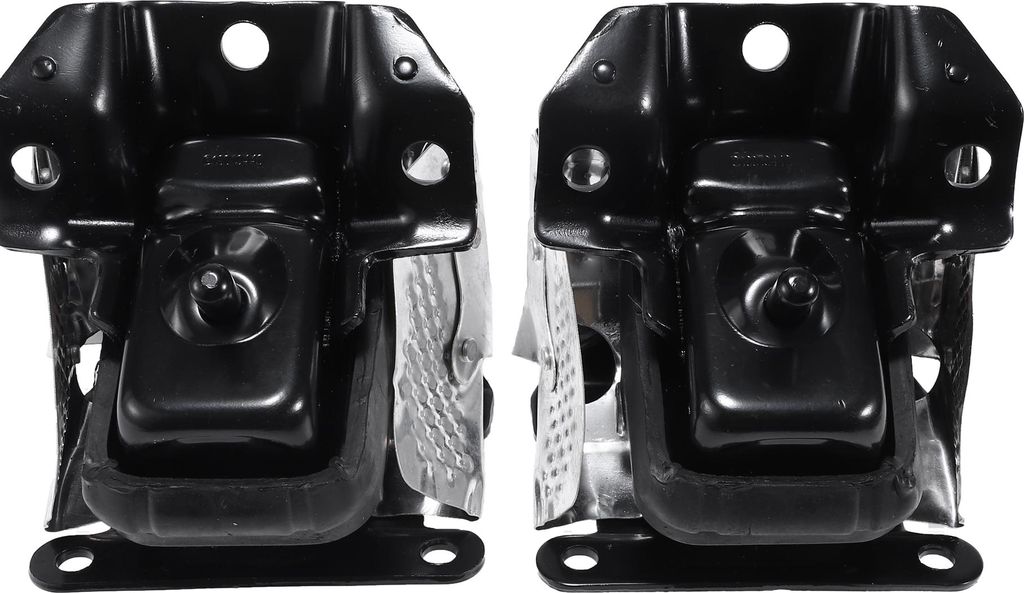 Motorhalterung, MOTORLAGER Nr. 15854940 für Cadillac Escalade 6.2L V8 2007-2014 Schwarz, 2 Stück.