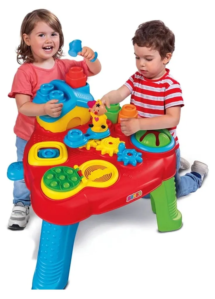 Clementoni Clemmy Bumba Table d'activités avec cubes souples 17726 - 3