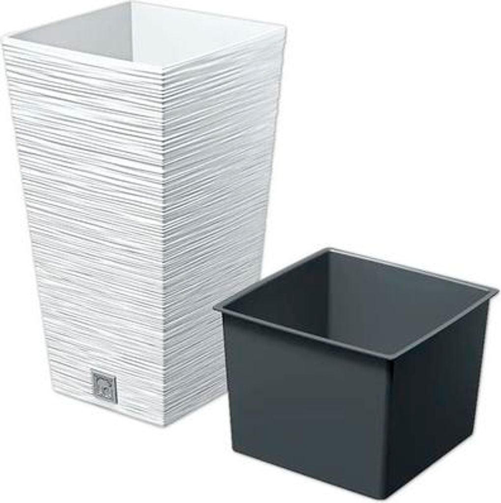 Fioriera FURU Quadrato Balconiera Fioriera Bianco 35 L Immagine del prodotto 