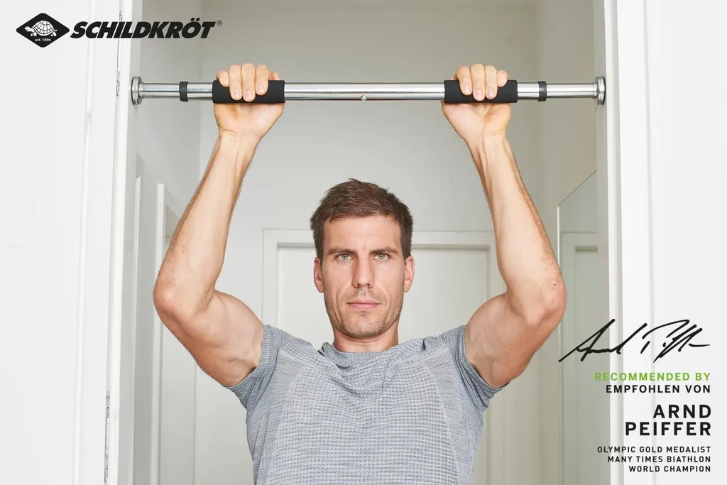 Barre de traction SCHILDKRÖT 960146 Pull-Up Bar de porte robuste - 11