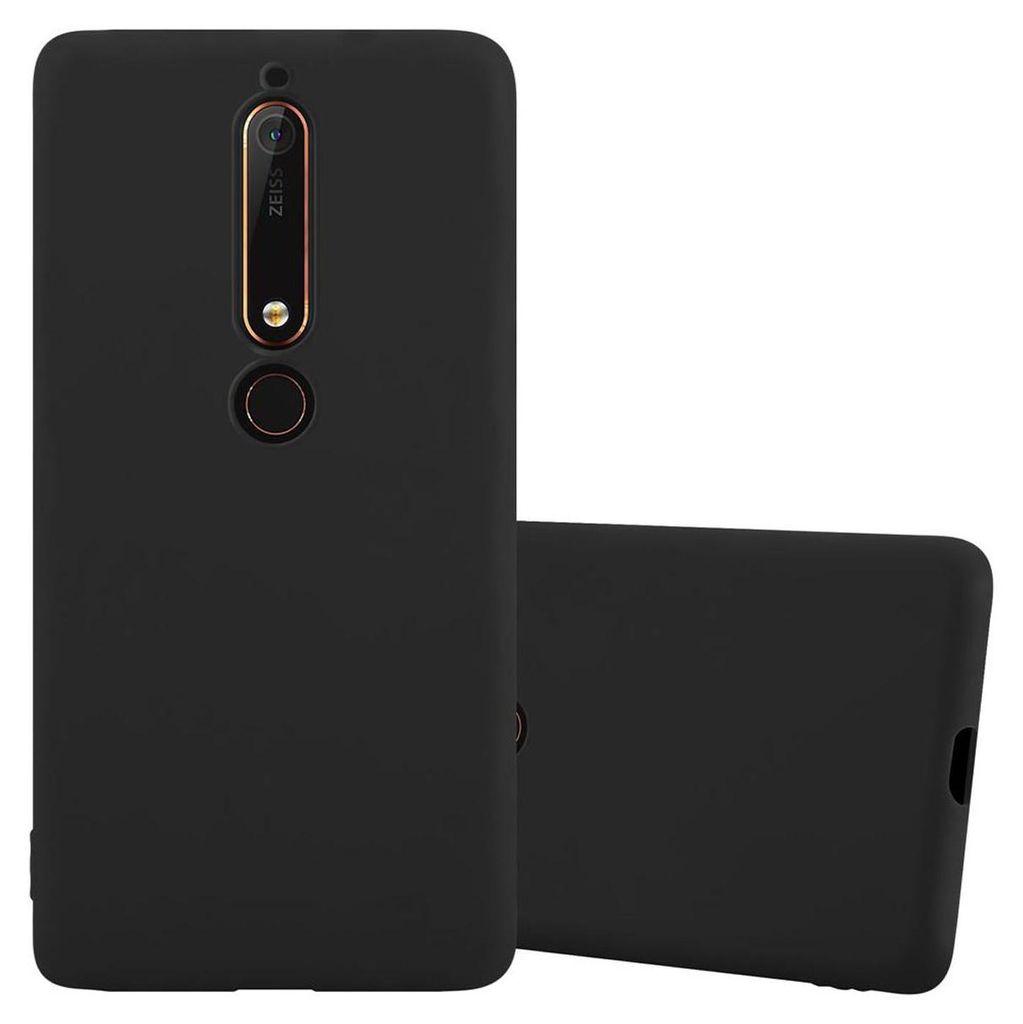 Cadorabo Hülle für Nokia 6.1 Schutzhülle in Schwarz Produktbild 