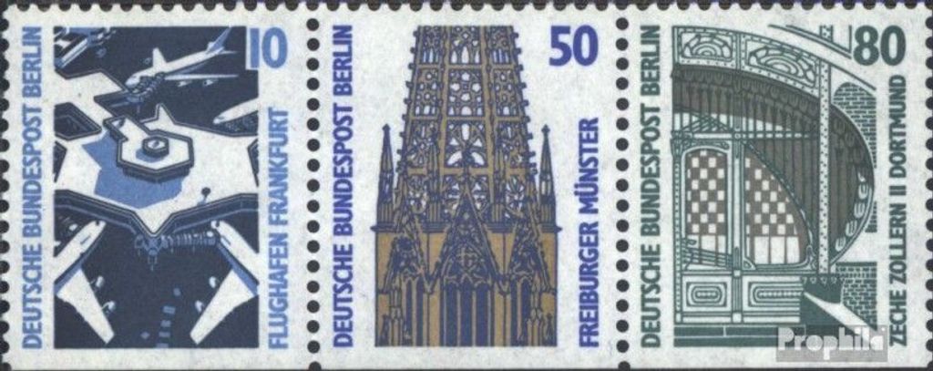 Briefmarken Berlin (West) 1989 Mi W86 gestempelt Sehenswürdigkeiten