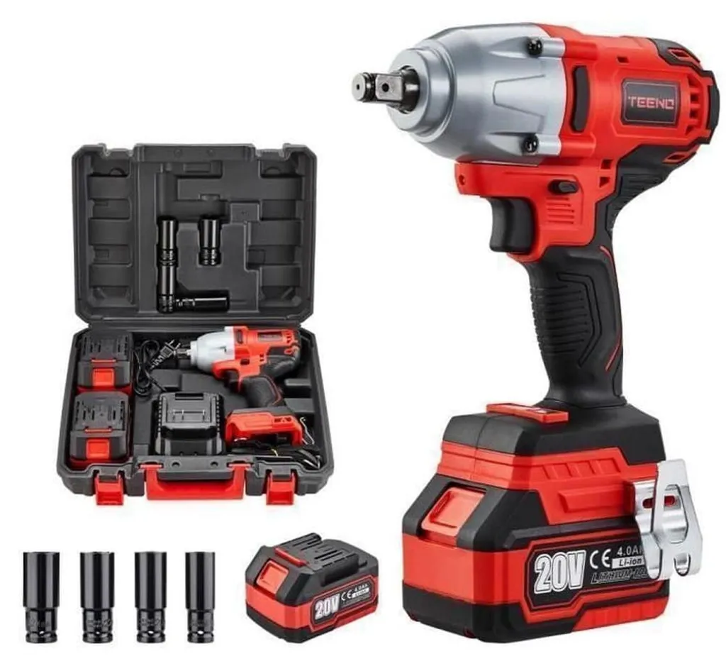 Chargeur Rapide D-Work pour Clé à Choc sur Accu - Format Compact 14cm - 5