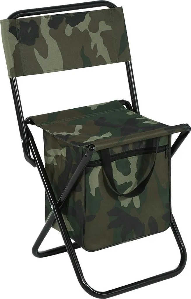 Chaise de camping pliable avec sangle et rangement - Modèle Trek-X2