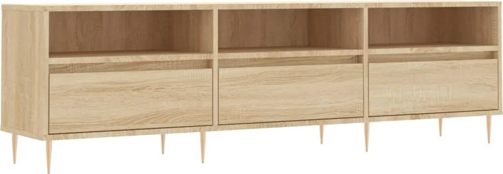 SYFAX™ Mobile Porta TV Rovere Sonoma 150x30x44,5 cm Legno Multistrato