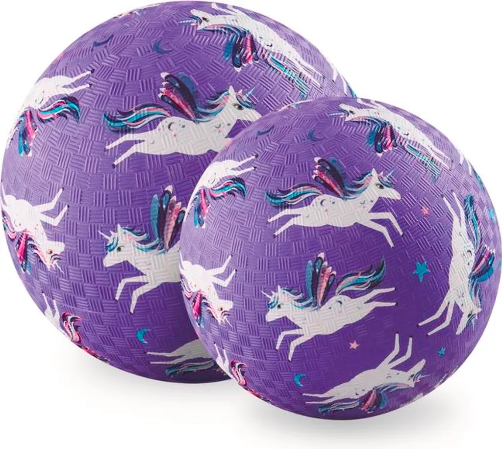 Ballon Licorne Violette 13 cm en Caoutchouc Naturel Crocodile Creek
