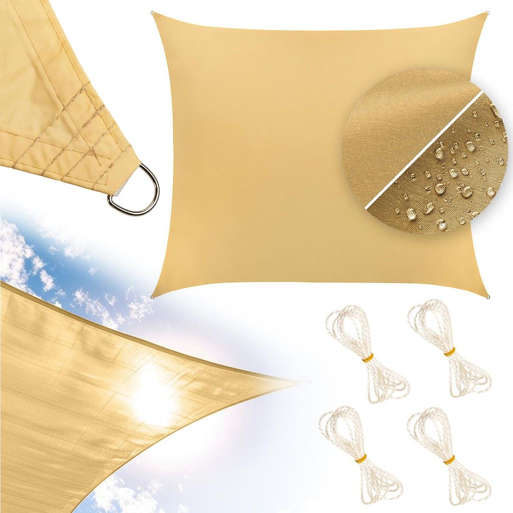 Voile d'ombrage Luverno® 4 x 3 m avec protection UV - Image du produit 