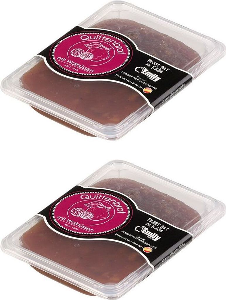 Spanisches Quittenbrot mit Walnüssen 2er-Set