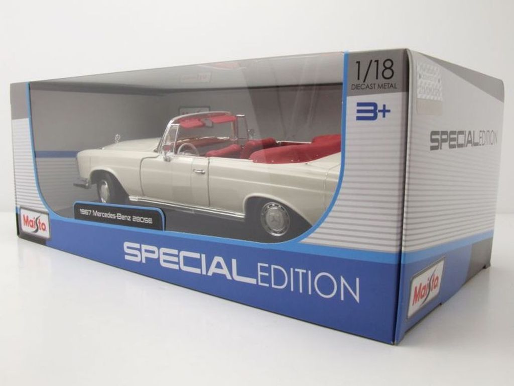 Maisto 31811 - Modellauto - Mercedes 280SE Cabrio '66 Produktbild 17