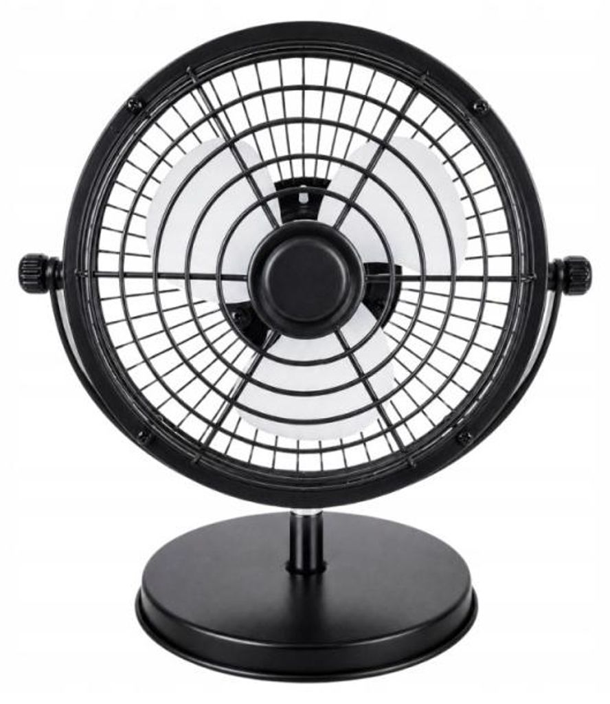 Verk 16043 Stolní USB ventilátor 4 W, 22 cm, černý Obrázek produktu 
