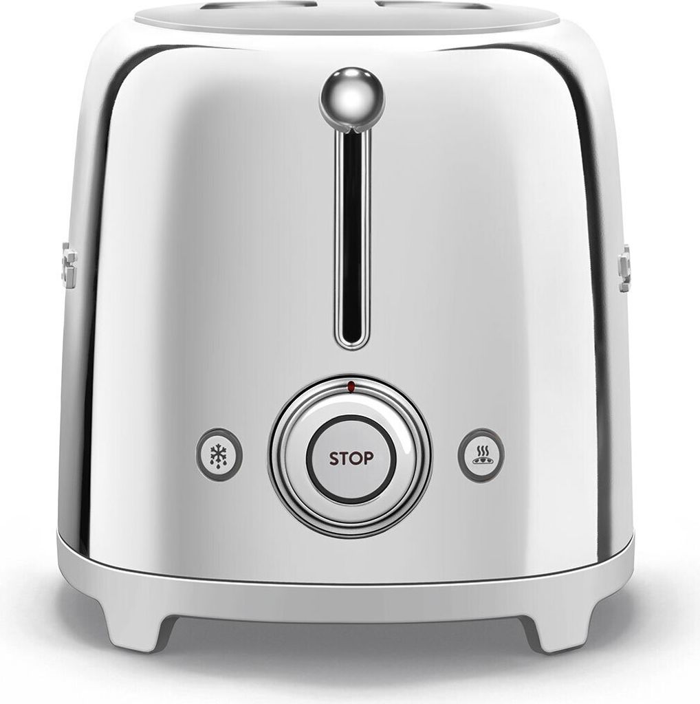 Smeg TSF01SSEU chrom 2-Scheiben-Toaster  950 Watt  Produktbild 9