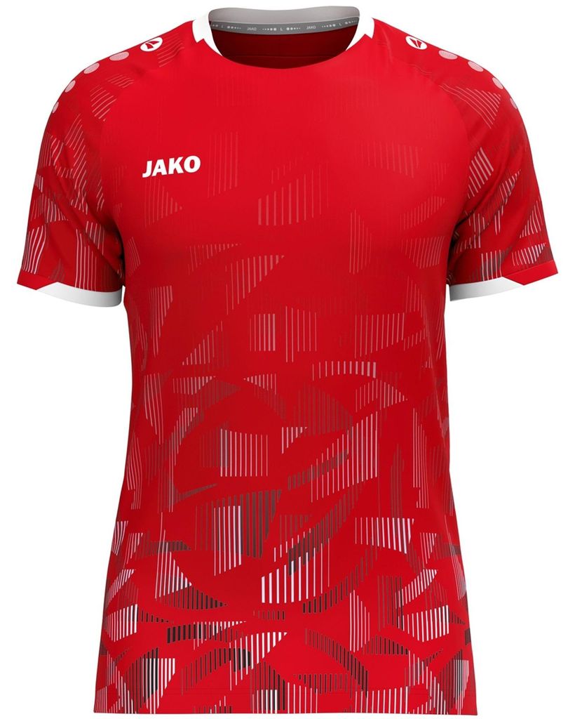 Jako Trikot Sonic Ka - rot/schwarz/weiß, Größe:152