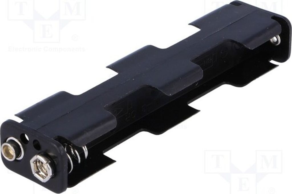 2x Behälter Ausg: Typ 6F22 Größe: AA,R6 Anz.Bat: 4 BH-342-1B Batterien - Behälte